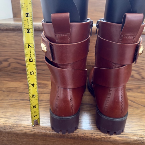 ECCO Modtray Ankle Boot in cognac/ brown leather 39/9/8.5 NWOT - Picture 2 of 14